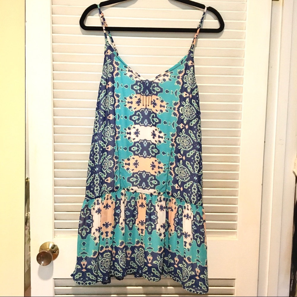 Saks Fifth Ave Gray Label Summer Dress size M